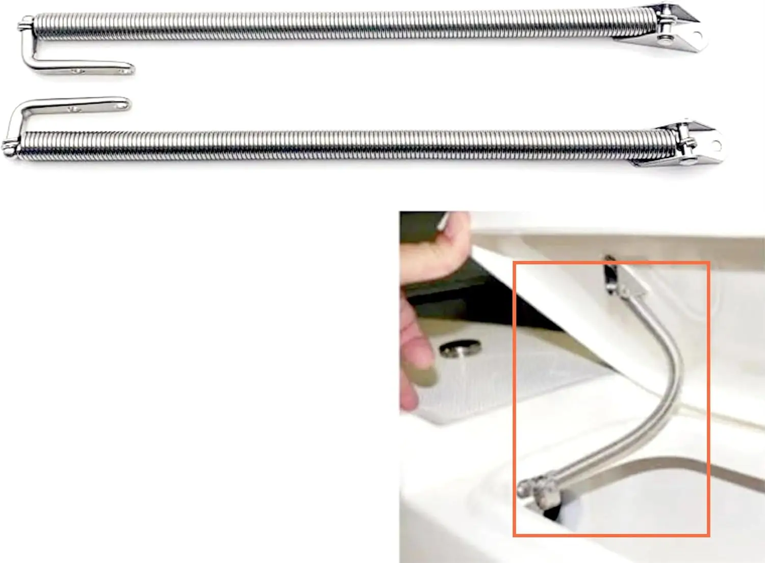 Boat Hatch Holder Adjuster Lid Support Spring 11‑1/7in 283mm Long 316 Stainless Steel for Yachts boat
Boat Hatch Holder Adjuster Lid Support Spring 11‑1/7in 283mm Long 316 Stainless Steel for Yachts boat