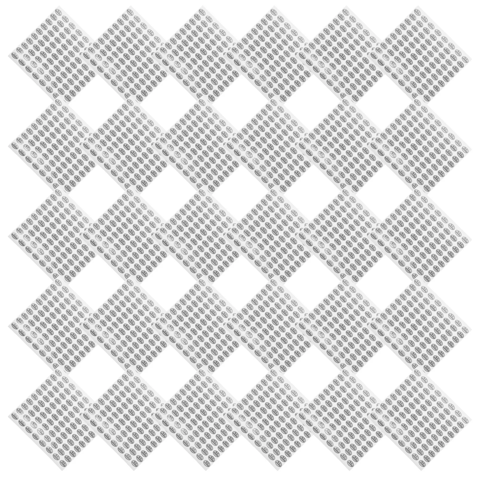 20 Sheets White Self Adhesive Qc Passed Stickers Tamper Evident Grid Design for Quality Control Safety Testing Inspection
20 Sheets White Self Adhesive Qc Passed Stickers Tamper Evident Grid Design for Quality Control Safety Testing Inspection