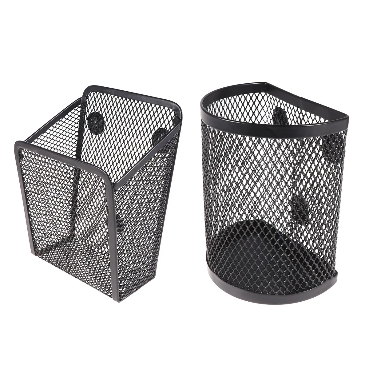 2Pcs Magnetic Pen Holder Metal Iron Net Pencil Container Desktop Organizer Black Semicircle Square Office School Supplies
2Pcs Magnetic Pen Holder Metal Iron Net Pencil Container Desktop Organizer Black Semicircle Square Office School Supplies