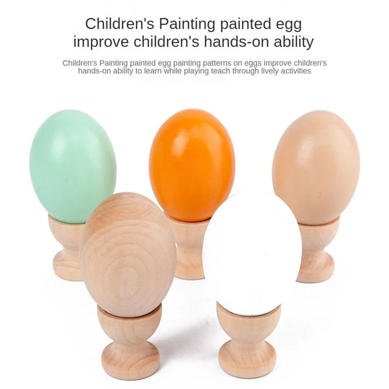 Wooden Simulation Egg Unfinished Painted Eggs Fake Eggs Crafts for DIY Craft Educational Kids Toy Gift Easter Decor
Wooden Simulation Egg Unfinished Painted Eggs Fake Eggs Crafts for DIY Craft Educational Kids Toy Gift Easter Decor