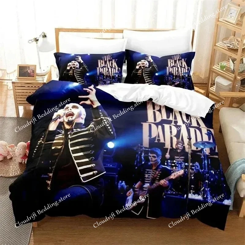 3D Printed My Chemical Romance Bedding Sets Exquisite Bed Supplies Set Duvet Cover Bed Comforter Set Luxury Birthday Gift
3D Printed My Chemical Romance Bedding Sets Exquisite Bed Supplies Set Duvet Cover Bed Comforter Set Luxury Birthday Gift
