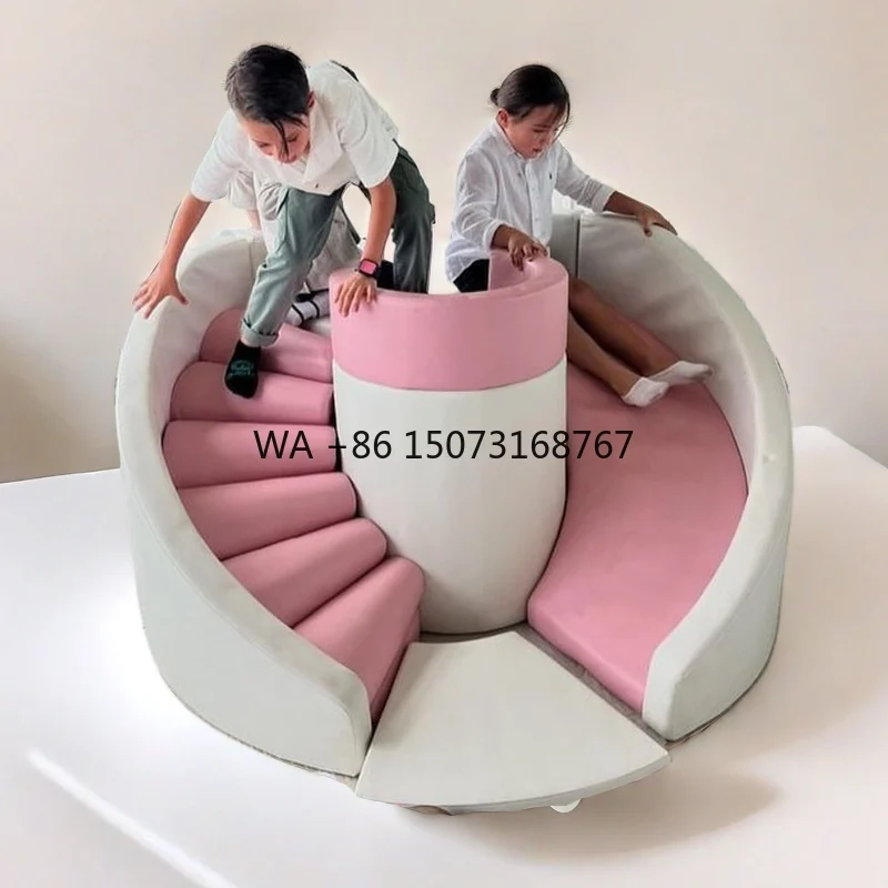 Hot pink White Pastel Indoor Outdoor Playground for Kid 4side Slide Birthday Party Event Hire Soft Play Kid Soft Play Equipment
Hot pink White Pastel Indoor Outdoor Playground for Kid 4side Slide Birthday Party Event Hire Soft Play Kid Soft Play Equipment