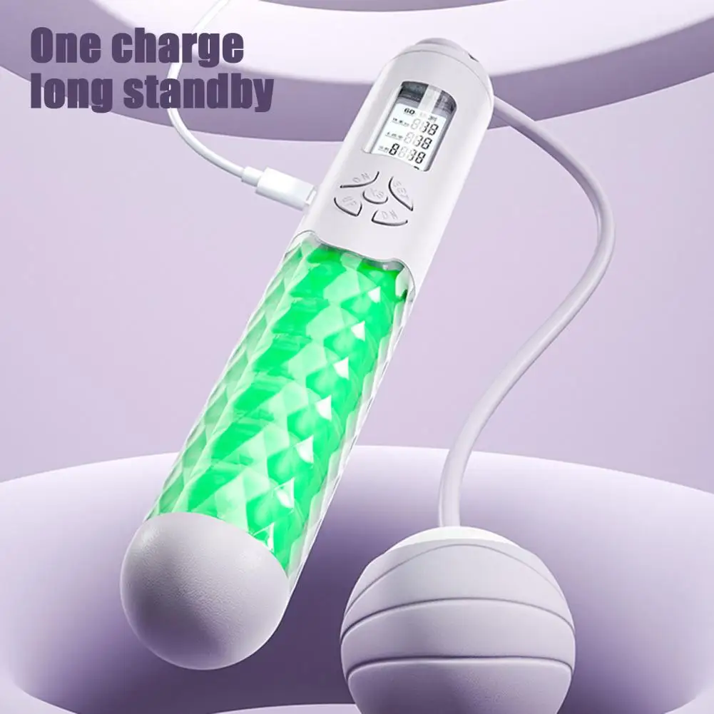 Jump Rope with Counter -free Cordless Jump Rope with Led Display Counter Balls for Students Kids Men Women Non-slip Handle
Jump Rope with Counter -free Cordless Jump Rope with Led Display Counter Balls for Students Kids Men Women Non-slip Handle
