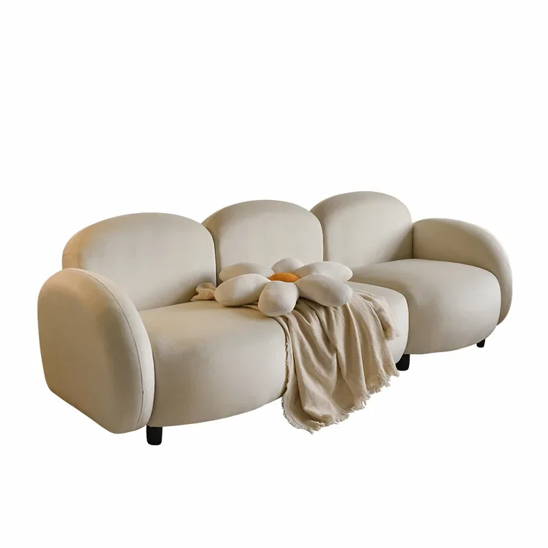 Minimalist French fabric sofa household living room simple modern small apartment bedroom cream wind ins wind tofu block
Minimalist French fabric sofa household living room simple modern small apartment bedroom cream wind ins wind tofu block