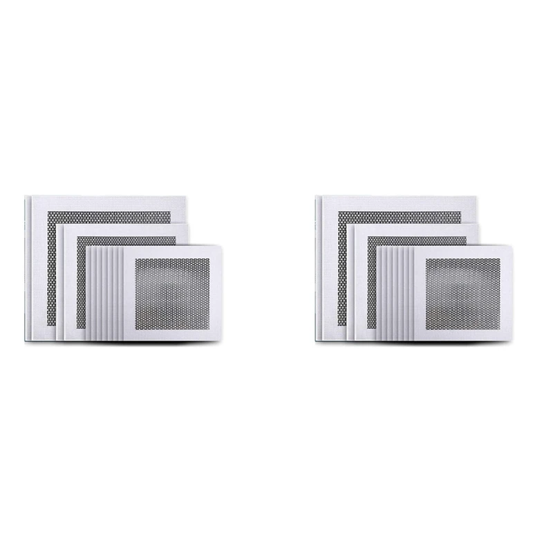 Комплект для ремонта гипсокартона, комплект из 24 алюминиевых патчей для ремонта стен, оптоволоконная сетка 4/6/8 дюйма, патч для ремонта отверстий в сухой стене, Металлический патч
Комплект для ремонта гипсокартона, комплект из 24 алюминиевых патчей для ремонта стен, оптоволоконная сетка 4/6/8 дюйма, патч для ремонта отверстий в сухой стене, Металлический патч