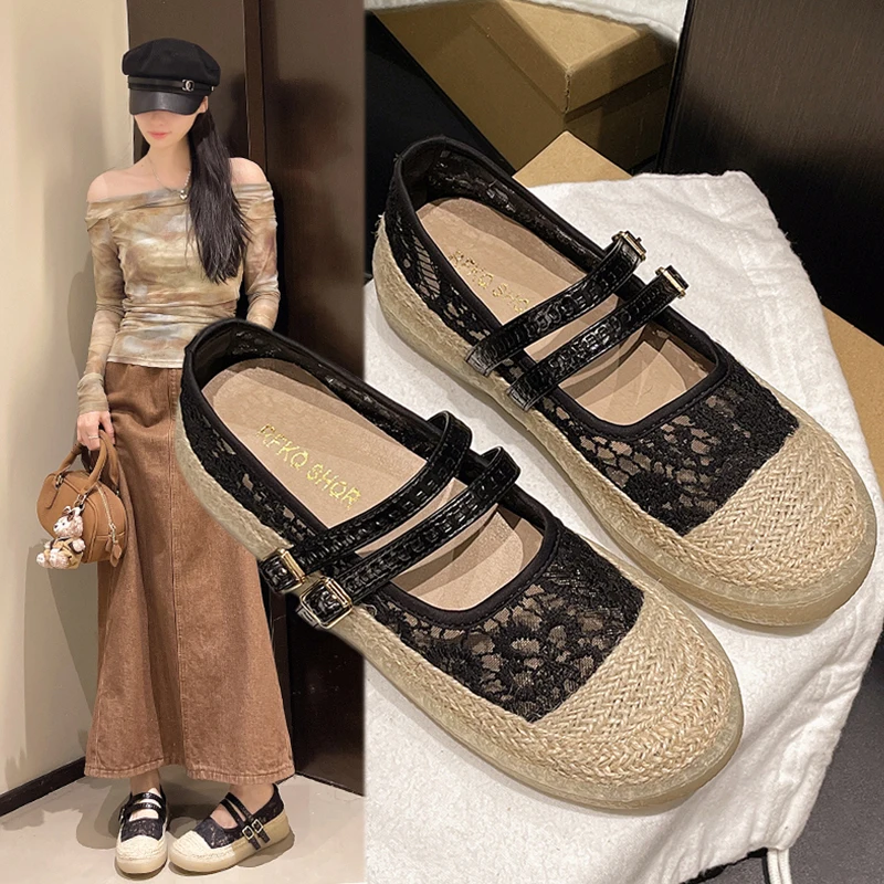 Women's Fishing Net Shoes Summer 2026 New Mary Jane Single Shoes Soft Bottom Comfortable Hollow out Net Shoes Beijing Old Sty...
Women's Fishing Net Shoes Summer 2026 New Mary Jane Single Shoes Soft Bottom Comfortable Hollow out Net Shoes Beijing Old Sty...