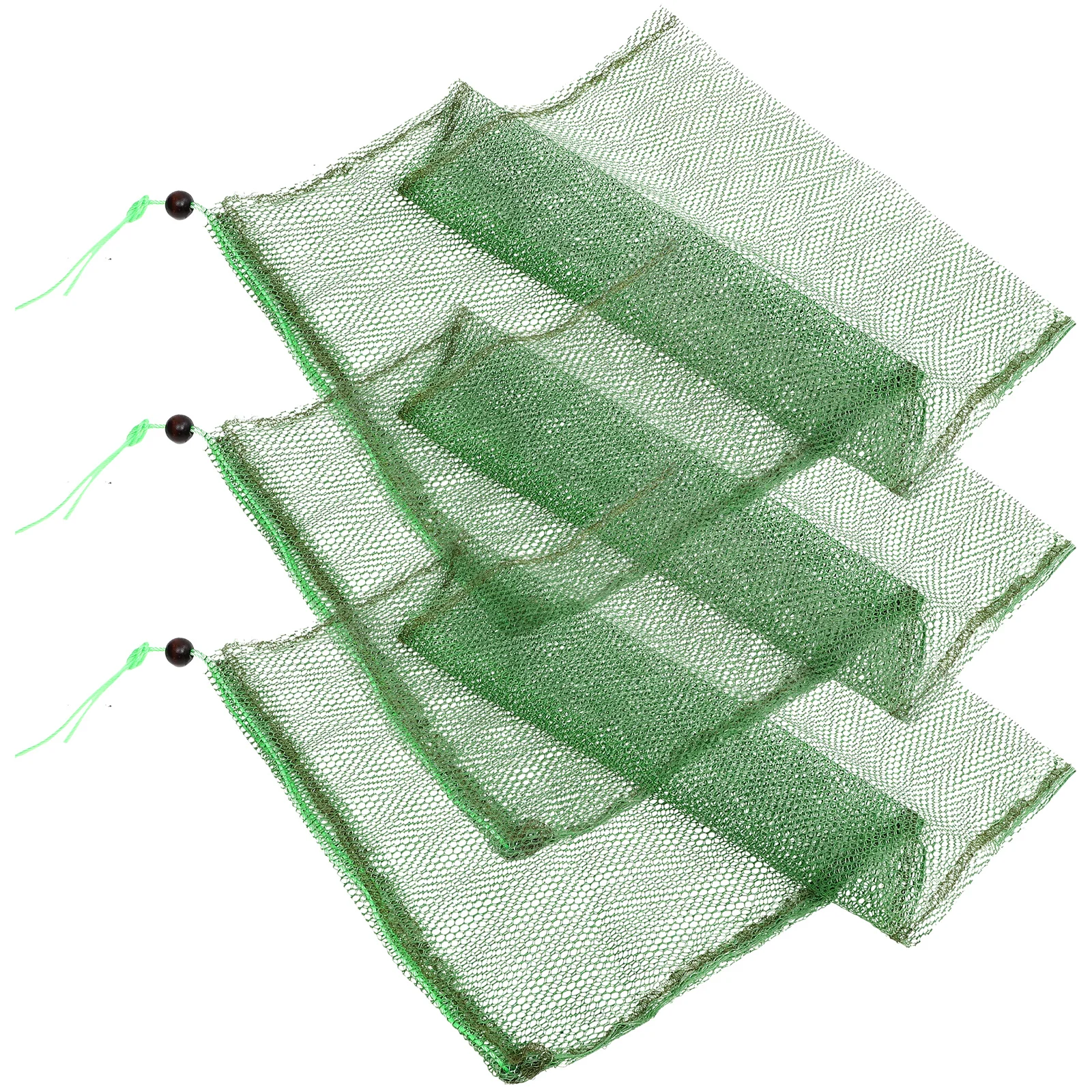3pcs Bag Fish Quick-Drying Foldable Mesh Fishing Net Bags Bags Drawstring Bag For Fishing Collection Net Tools
3pcs Bag Fish Quick-Drying Foldable Mesh Fishing Net Bags Bags Drawstring Bag For Fishing Collection Net Tools