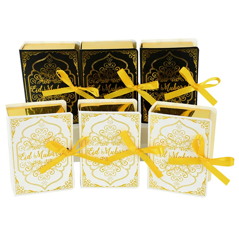 1/5pcs Book Shape Eid Mubarak Gifts Box Candy Chocolate Packing Box 2025 Ramadan Kareem Home Decor Islamic Muslim Party Supplies
1/5pcs Book Shape Eid Mubarak Gifts Box Candy Chocolate Packing Box 2025 Ramadan Kareem Home Decor Islamic Muslim Party Supplies