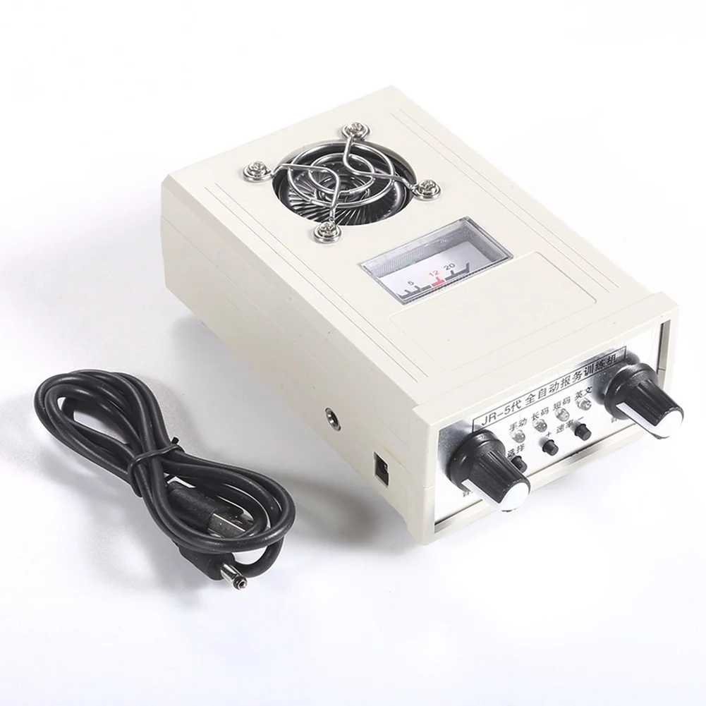 JR 5 Generation For MORSE Code Trainer Machine Automatic with Random Real Message Generator for Outdoor and Portable Use
JR 5 Generation For MORSE Code Trainer Machine Automatic with Random Real Message Generator for Outdoor and Portable Use