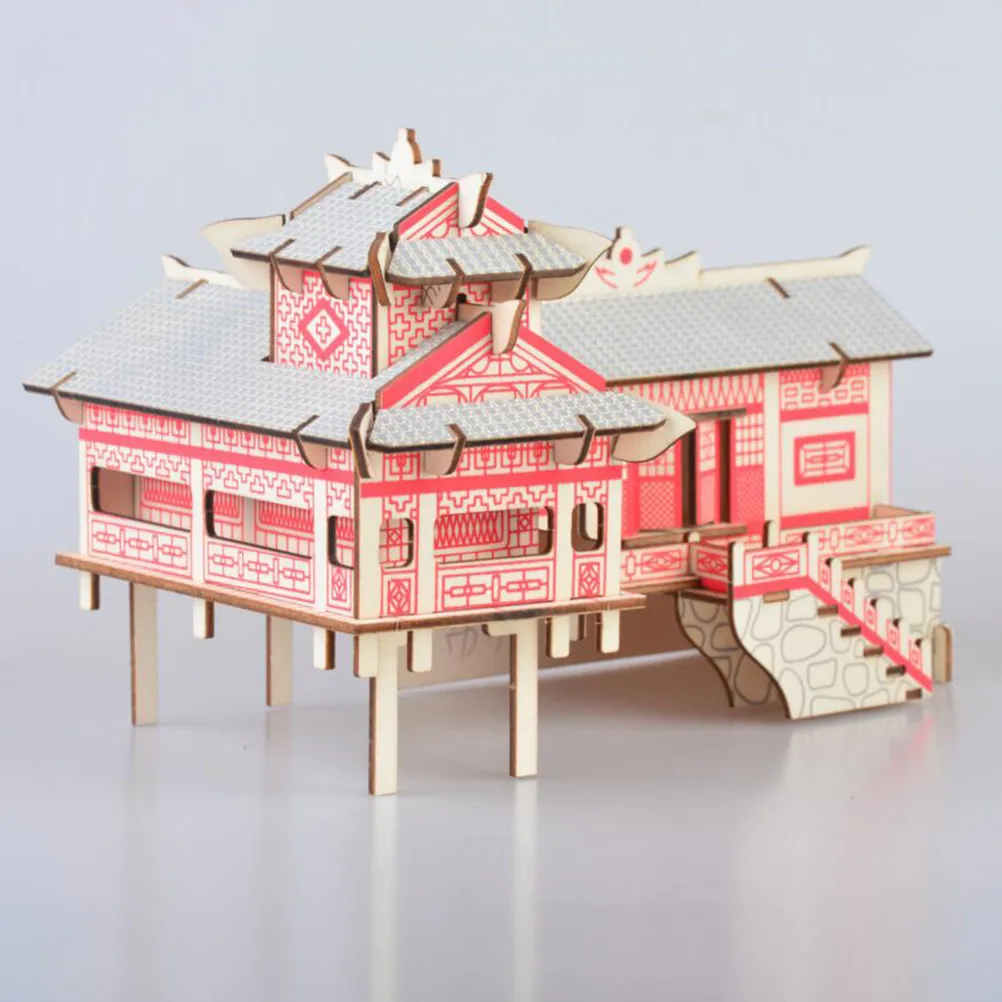 Wooden Houses on Stilts 3D Puzzle Kit for Kids Adults Educational DIY Decorative Building Set Living Room Bedroom Desk Showcase
Wooden Houses on Stilts 3D Puzzle Kit for Kids Adults Educational DIY Decorative Building Set Living Room Bedroom Desk Showcase