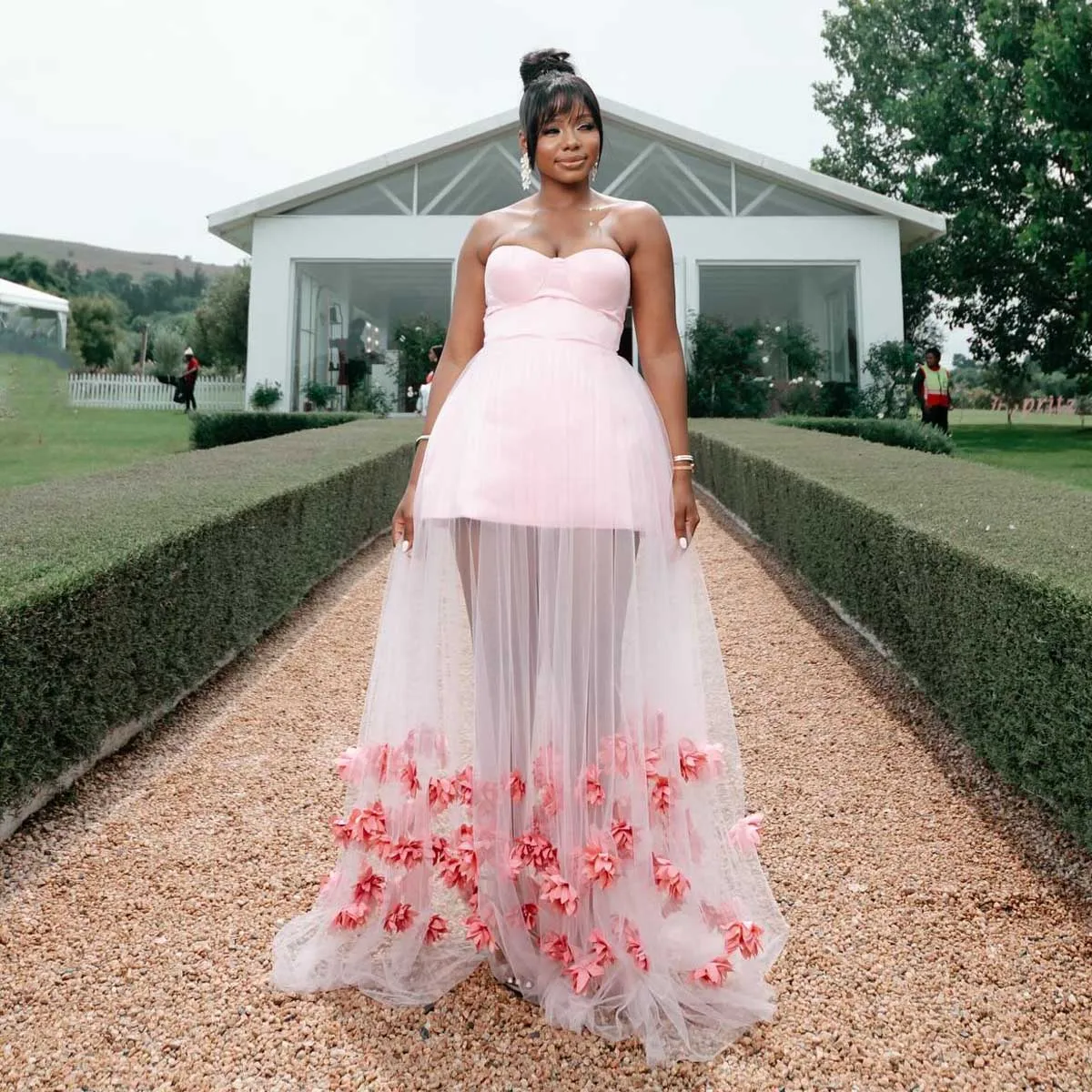 Aso Ebi Cute Blush Tulle Long Prom Dresses 2025 Custom Blossom Wedding Guest Dress Black Girls Formal Gown Birthday Dress Shoot
Aso Ebi Cute Blush Tulle Long Prom Dresses 2025 Custom Blossom Wedding Guest Dress Black Girls Formal Gown Birthday Dress Shoot