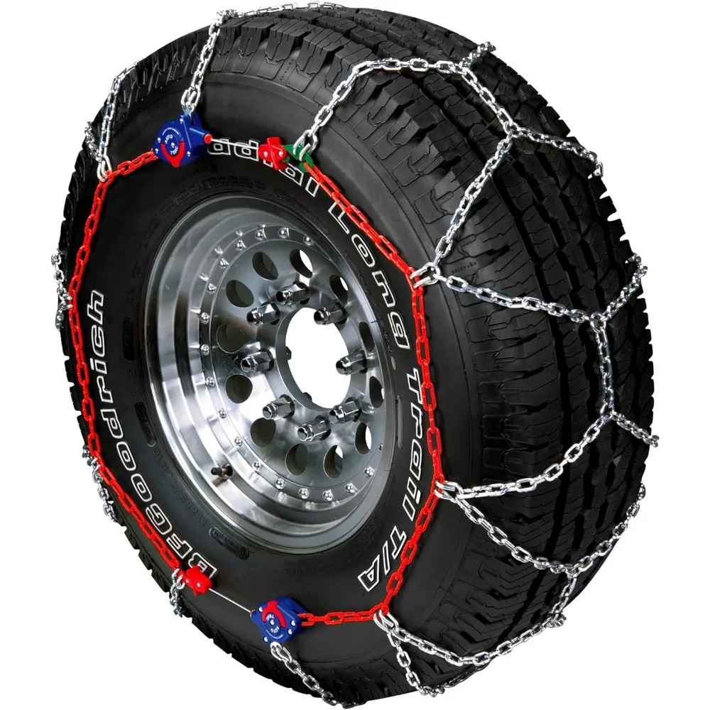 Auto-Trac Light Truck and SUV Tire Traction Chains - Pair Set
Auto-Trac Light Truck and SUV Tire Traction Chains - Pair Set