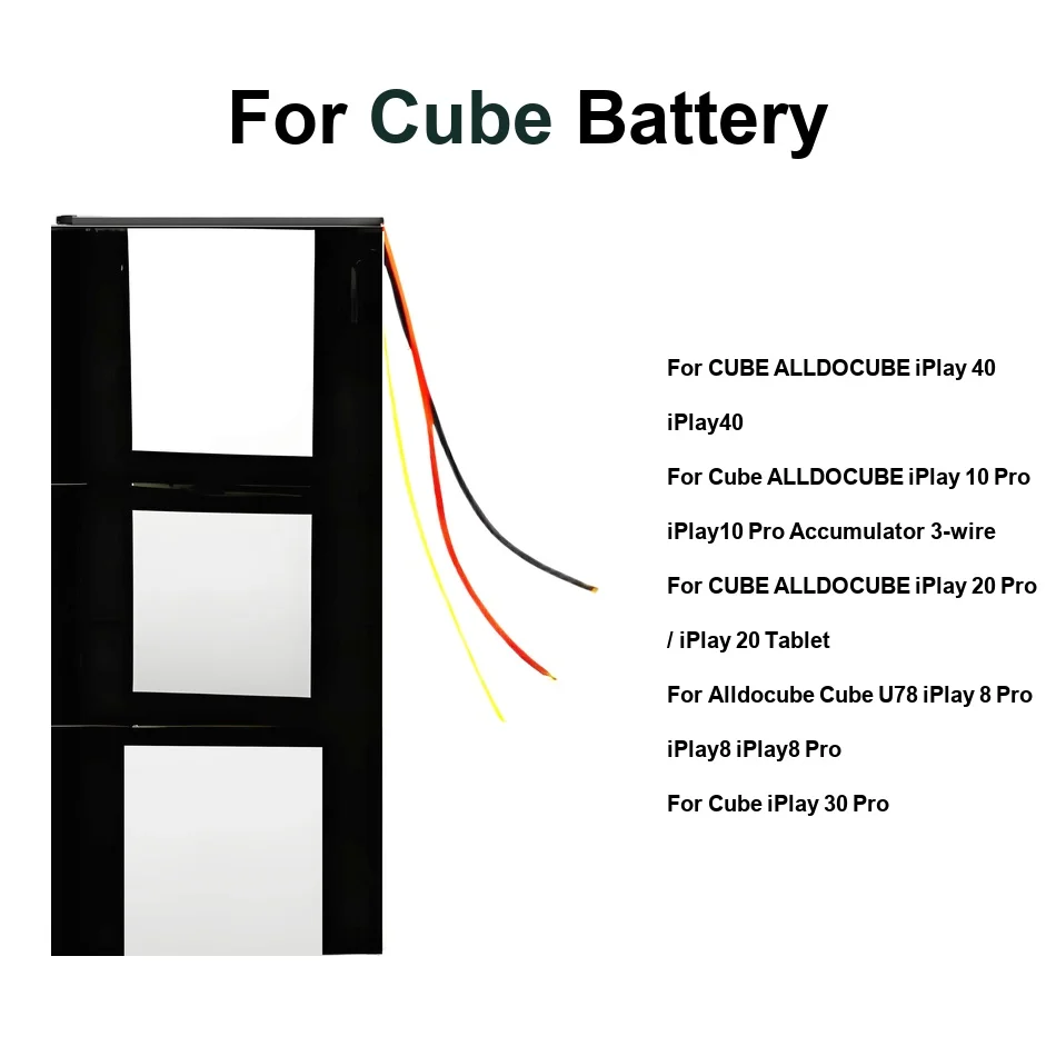 Аккумулятор для планшетов с быстрой зарядкой T1020 4500-9000 мАч для Cube U78 8, Alldocube Iplay 8, 10, 20, 30, 40, Tablet PC Pro
Аккумулятор для планшетов с быстрой зарядкой T1020 4500-9000 мАч для Cube U78 8, Alldocube Iplay 8, 10, 20, 30, 40, Tablet PC Pro