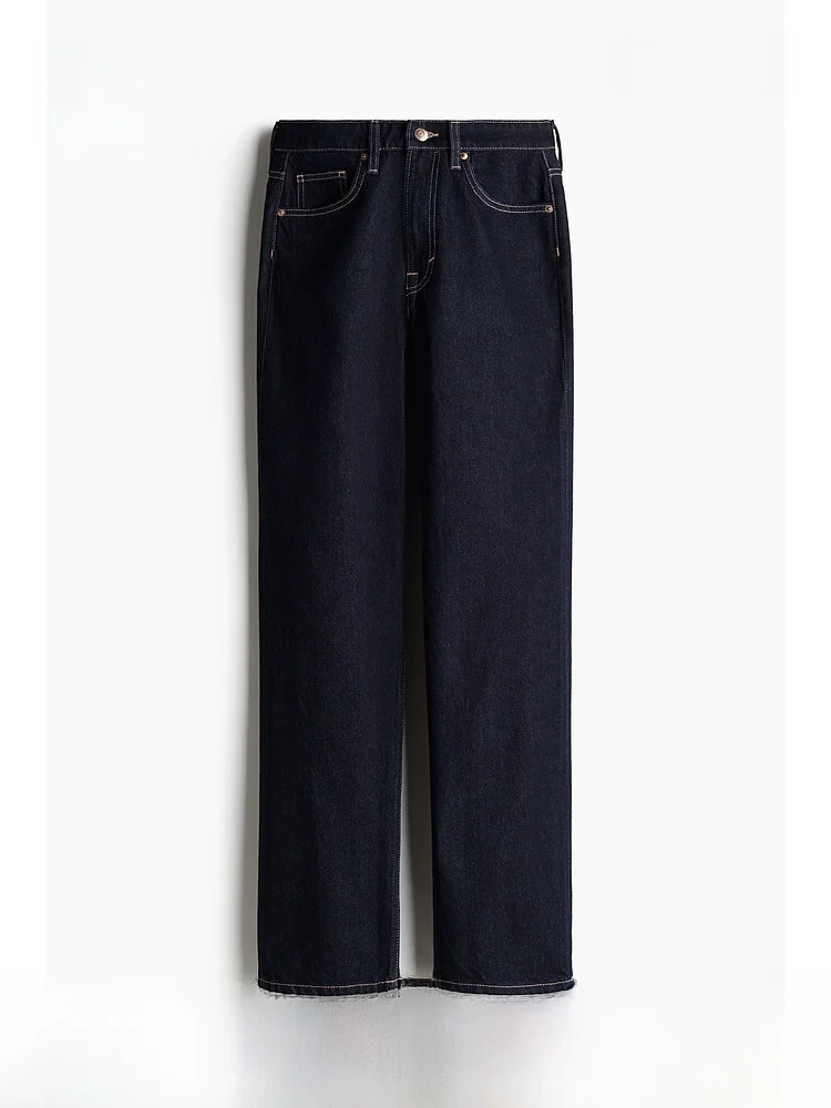 Spring High Waist Slim Straight Leg Jeans Thin Denim Pants Casual Women's Fashion H&M Cotton 100% Long Trousers
Spring High Waist Slim Straight Leg Jeans Thin Denim Pants Casual Women's Fashion H&M Cotton 100% Long Trousers