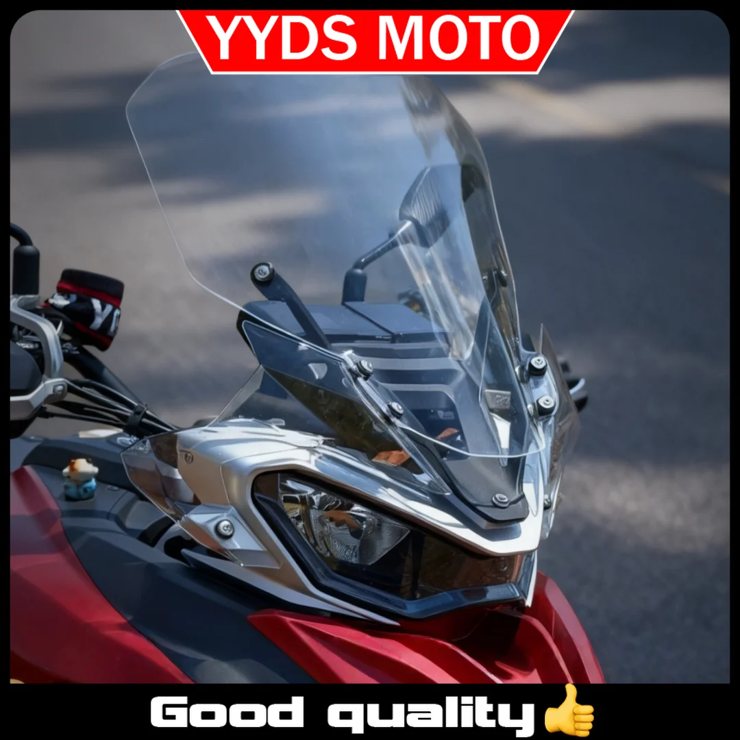 【Good quality】For QJMOTOR SRT750 SRT800 modified to heighten the windshield front windshield
【Good quality】For QJMOTOR SRT750 SRT800 modified to heighten the windshield front windshield