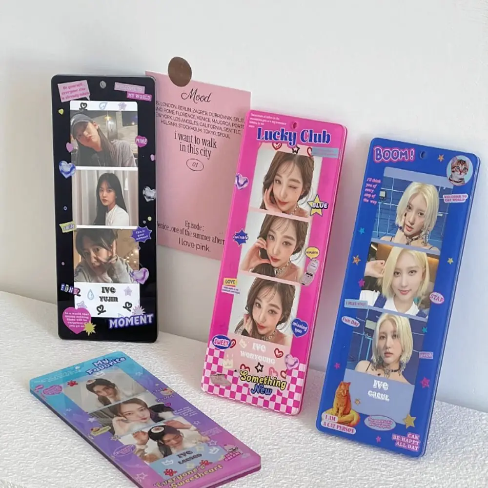 Photocard Collect Acrylic Photocards Album Retro American Style Photo Booth Frames INS Creative Photo Cards Holder Student
Photocard Collect Acrylic Photocards Album Retro American Style Photo Booth Frames INS Creative Photo Cards Holder Student