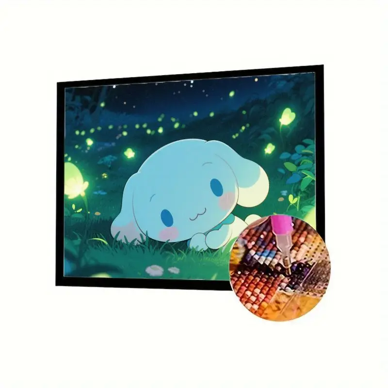 1 комплект алмазной живописи Sanrio Cinnamoroll — милая мультяшная собака в волшебном светлячьем лесу, 5D, полная дрель, вышивка стразами A
1 комплект алмазной живописи Sanrio Cinnamoroll — милая мультяшная собака в волшебном светлячьем лесу, 5D, полная дрель, вышивка стразами A