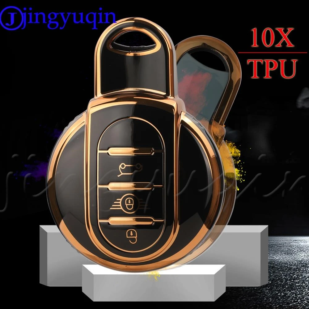jingyuqin 10pcs New 3BTN Soft TPU Auto Flip Key Case Cover For BMW Mini Cooper F55 F56 F57 F54 F60 JCW Clubman Car Accessories
jingyuqin 10pcs New 3BTN Soft TPU Auto Flip Key Case Cover For BMW Mini Cooper F55 F56 F57 F54 F60 JCW Clubman Car Accessories