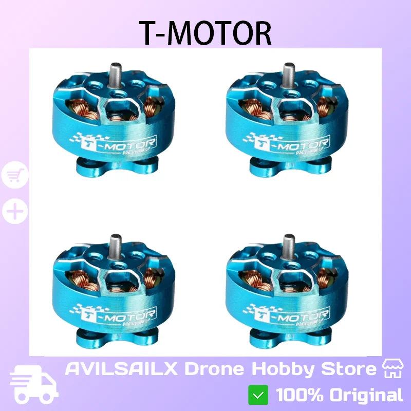 T-MOTOR New M1103 Micro Motor - KV8000- Compatible with 1.6-2.5" Whoop & 2-3" Toothpick Drones
T-MOTOR New M1103 Micro Motor - KV8000- Compatible with 1.6-2.5" Whoop & 2-3" Toothpick Drones