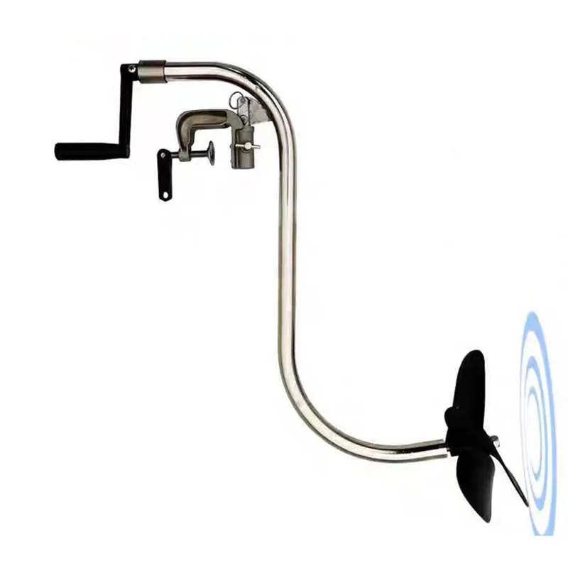 New hand-push paddle boat inflatable boat paddle hand manual propeller mute energy-saving rubber flashlight outboard motor
New hand-push paddle boat inflatable boat paddle hand manual propeller mute energy-saving rubber flashlight outboard motor