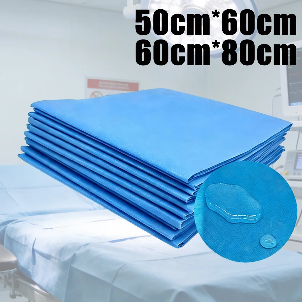 20-100Pcs Sterile Disposable Surgical Drapes Sheet Blue Non-woven Beauty Salon Waterproof/Oil-Proof Thick Nursing Pad Mat Cover
20-100Pcs Sterile Disposable Surgical Drapes Sheet Blue Non-woven Beauty Salon Waterproof/Oil-Proof Thick Nursing Pad Mat Cover
