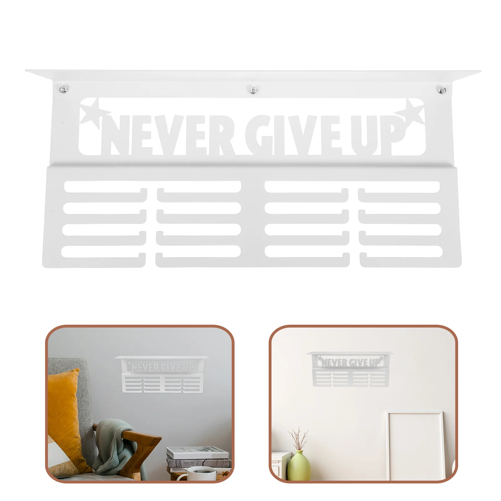 Medal Display Mount Metal Medal Holder Trophy Shelf Hanger Sports Awards Organizer Runner Athlete Key Storage
Medal Display Mount Metal Medal Holder Trophy Shelf Hanger Sports Awards Organizer Runner Athlete Key Storage