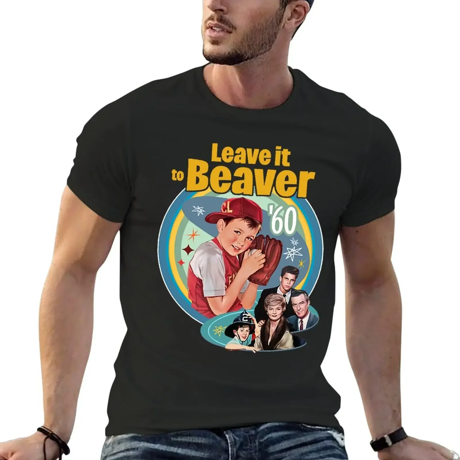 Новая футболка Leave it to beaver For Fans, футболка большого размера, летняя одежда, футболки-тяжеловесы для мужчин
Новая футболка Leave it to beaver For Fans, футболка большого размера, летняя одежда, футболки-тяжеловесы для мужчин
