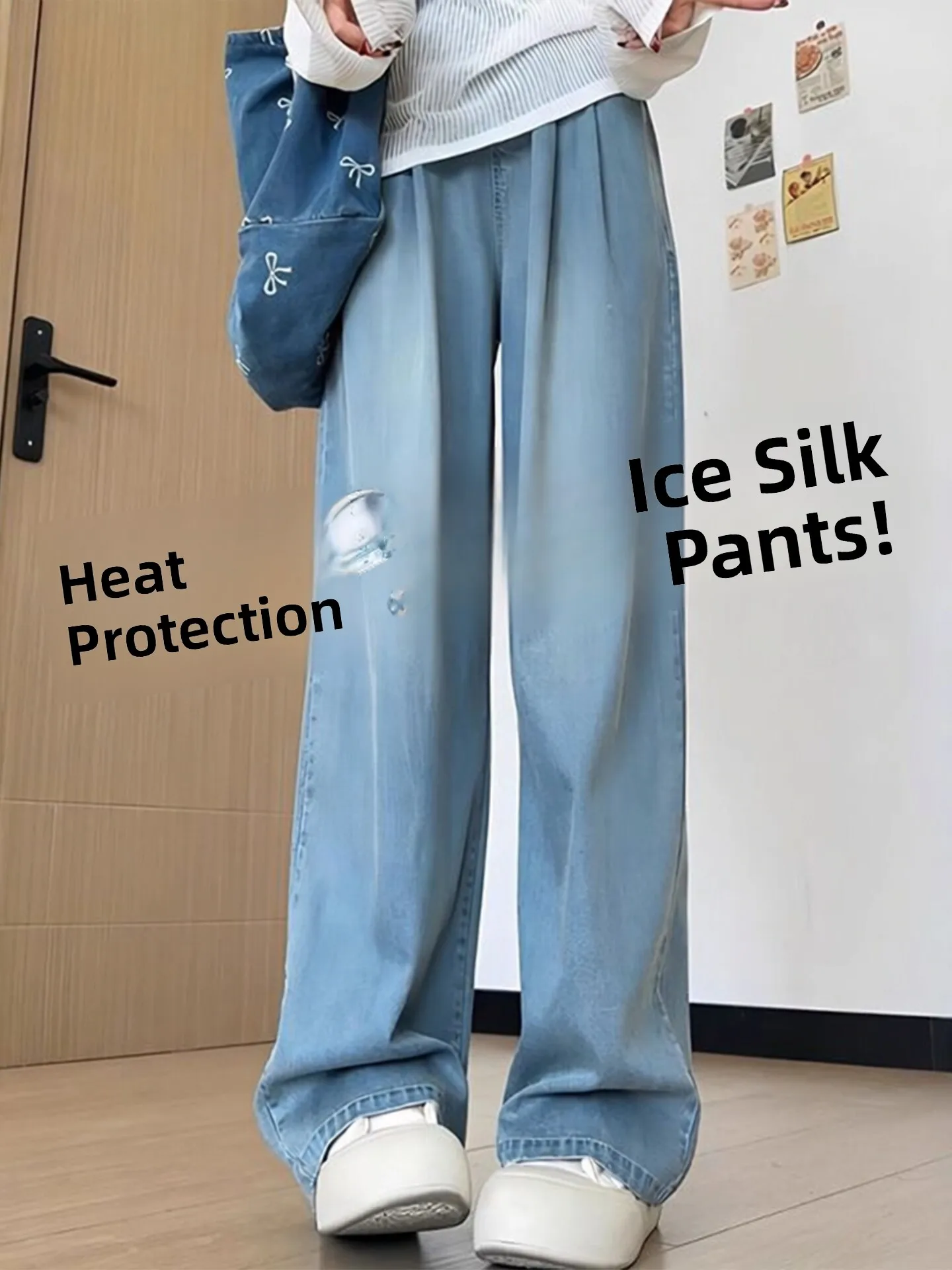 Slim Fit Straight Leg Jeans Women's Summer Thin New plus Size Large Casual High Waist Wide Leg Pants Elastic Waistband
Slim Fit Straight Leg Jeans Women's Summer Thin New plus Size Large Casual High Waist Wide Leg Pants Elastic Waistband