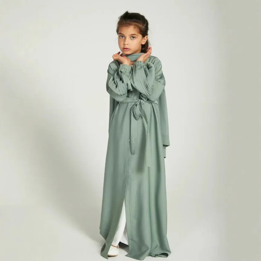 Ramadan Khimar Abayas Set for Kids Girls Muslim Islam Clothing Dubai Kimono Jalabiya Saudi Arabic Robe Kebaya Kaftan Eid Abaya
Ramadan Khimar Abayas Set for Kids Girls Muslim Islam Clothing Dubai Kimono Jalabiya Saudi Arabic Robe Kebaya Kaftan Eid Abaya