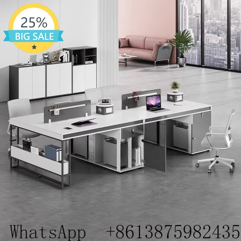 LMM Office Staff Desk Simple Modern Financial Staff Screen Desk Workstation
LMM Office Staff Desk Simple Modern Financial Staff Screen Desk Workstation