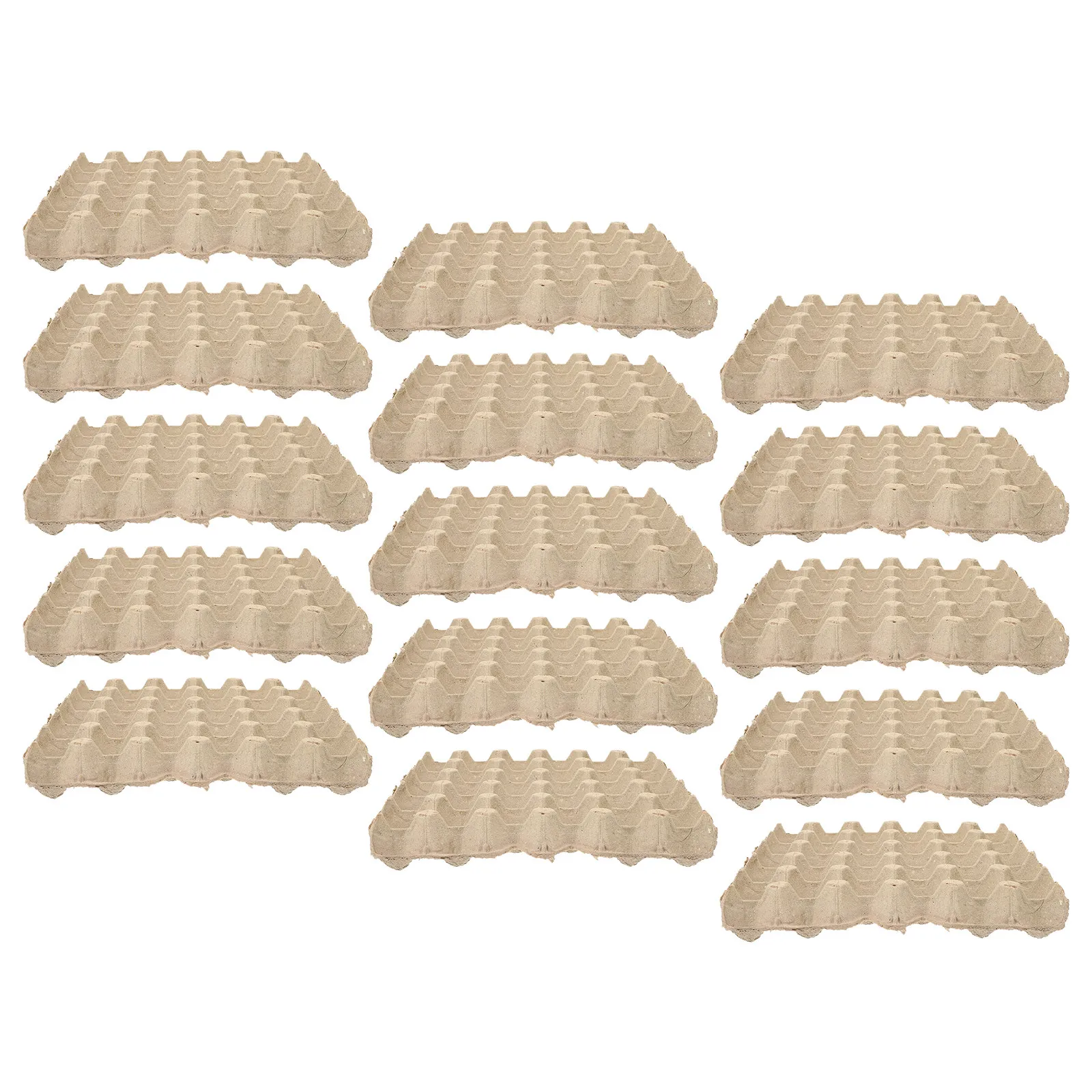 15Pcs Stackable Paper Egg Tray Biodegradable Egg Holder for Refrigerator Chicken Duck Eggs Organizer
15Pcs Stackable Paper Egg Tray Biodegradable Egg Holder for Refrigerator Chicken Duck Eggs Organizer