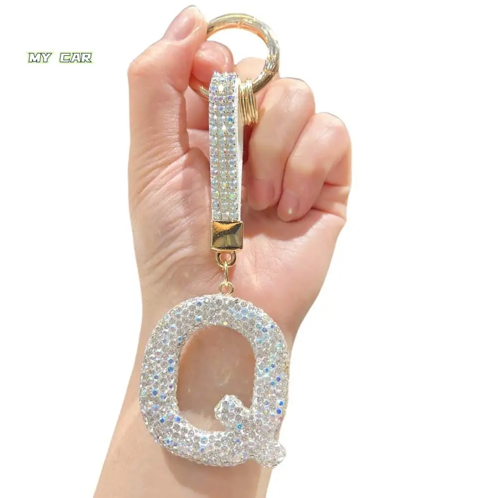 Full Diamond Diamond English Letter Keychain Letter A to Z English Letter Crystal Uppercase Pendant Combination Name
Full Diamond Diamond English Letter Keychain Letter A to Z English Letter Crystal Uppercase Pendant Combination Name