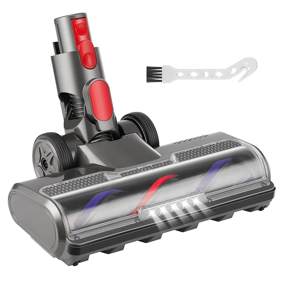 New Hardwood Floor Vacuum Brush Kits for Dyson V7 V8 V10 V11 V15 Vacuum Cleaner with 5 LED Headlights, Roller Cleaner Head
New Hardwood Floor Vacuum Brush Kits for Dyson V7 V8 V10 V11 V15 Vacuum Cleaner with 5 LED Headlights, Roller Cleaner Head