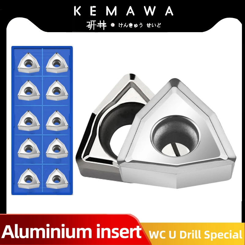 KEMAWA U drill WCMX030208 WCMX040208 WCMT050308 WCMT06T308 WCMT080412 Aluminum Carbide WCMX U Drill insert cutting tool WCMT
KEMAWA U drill WCMX030208 WCMX040208 WCMT050308 WCMT06T308 WCMT080412 Aluminum Carbide WCMX U Drill insert cutting tool WCMT
