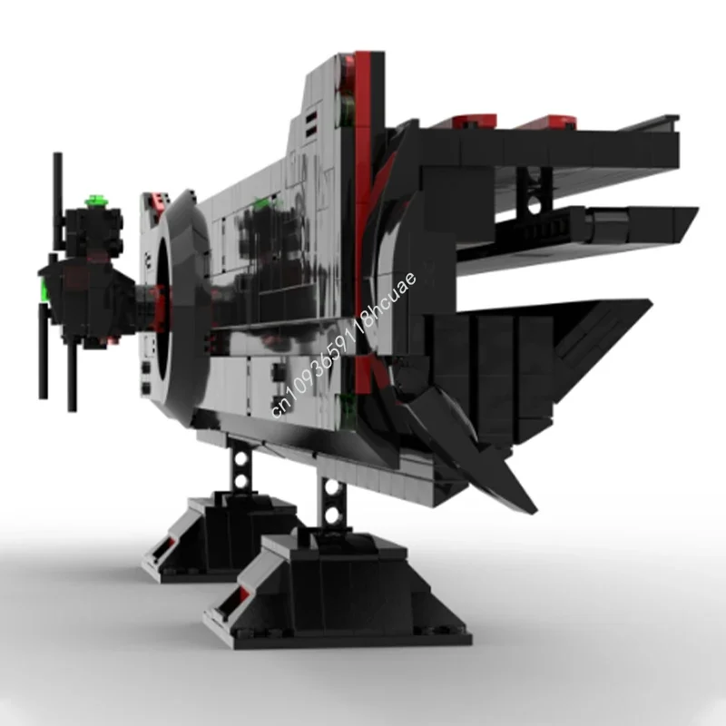 1074pcs MOC Classic TRON Sark's Carrier Disneying Building Blocks Christmas Modular Buildings Inspires Unlimited Creativ Gift
1074pcs MOC Classic TRON Sark's Carrier Disneying Building Blocks Christmas Modular Buildings Inspires Unlimited Creativ Gift