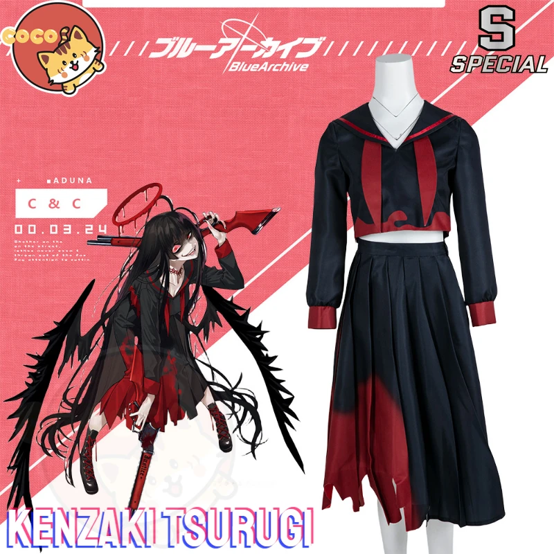 Blue Archive Kenzaki Tsurugi Cosplay Costume Game Blue Archive Kenzaki Tsurugi Cosplay Costume Kenzaki Tsurugi Cosplay CoCos-S
Blue Archive Kenzaki Tsurugi Cosplay Costume Game Blue Archive Kenzaki Tsurugi Cosplay Costume Kenzaki Tsurugi Cosplay CoCos-S