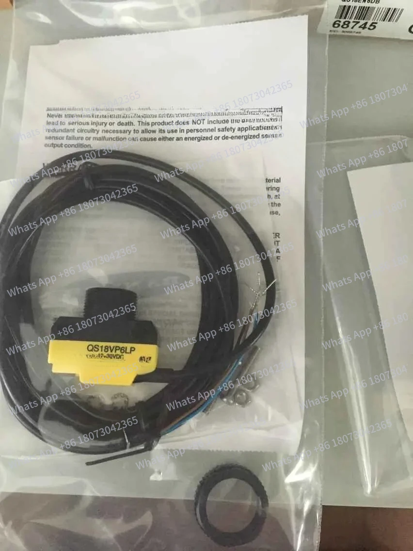 1 шт. QS18VN6LP QS18VP6LP QS18VN6D QS18VP6D Фотоэлектрический датчик-выключатель, новый, оригинальный
1 шт. QS18VN6LP QS18VP6LP QS18VN6D QS18VP6D Фотоэлектрический датчик-выключатель, новый, оригинальный