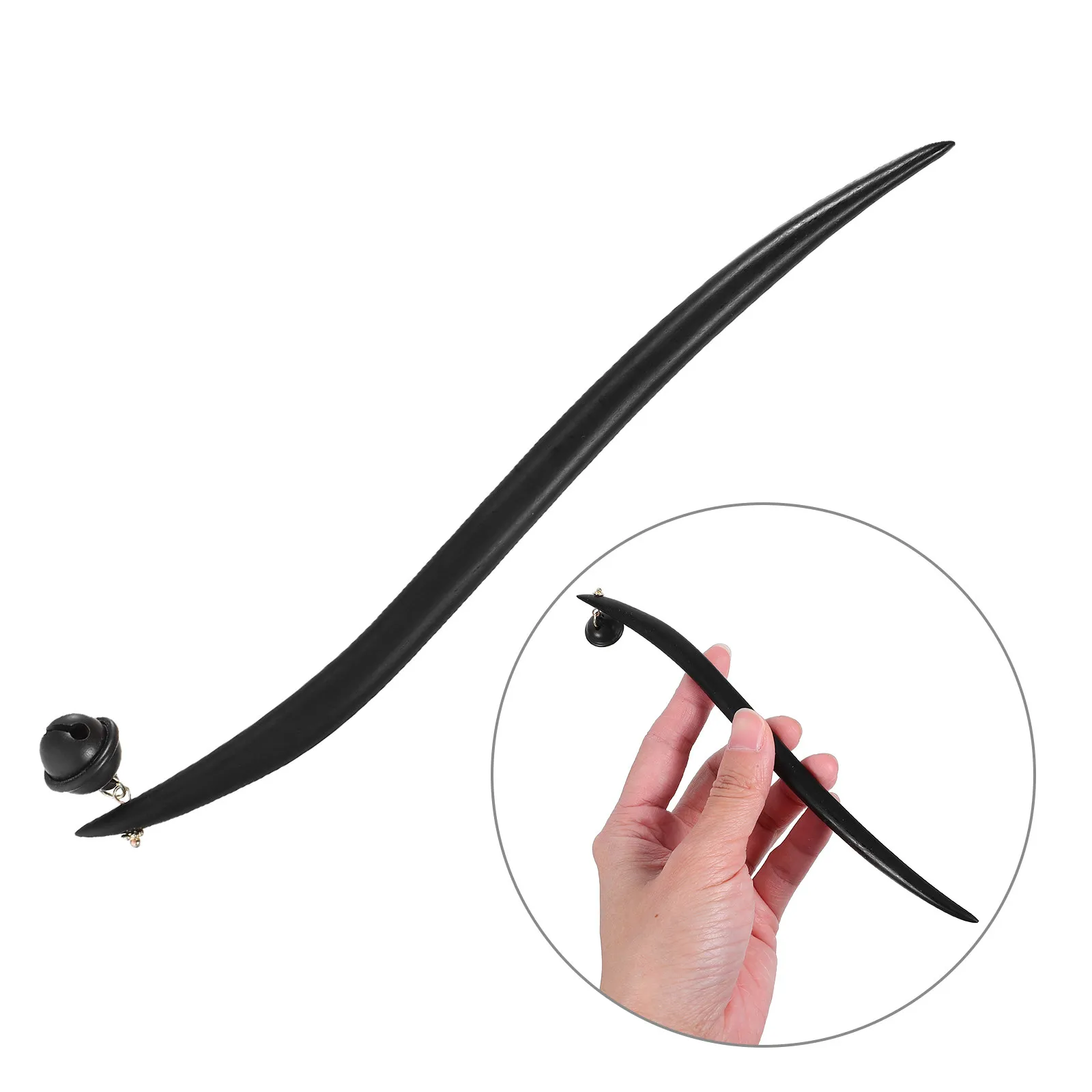 Wooden Vintage Chinese Hairpin with Bell Retro Hair Stick for Women Hanfu Updo Bun Chignon Traditional Decorative Hair
Wooden Vintage Chinese Hairpin with Bell Retro Hair Stick for Women Hanfu Updo Bun Chignon Traditional Decorative Hair