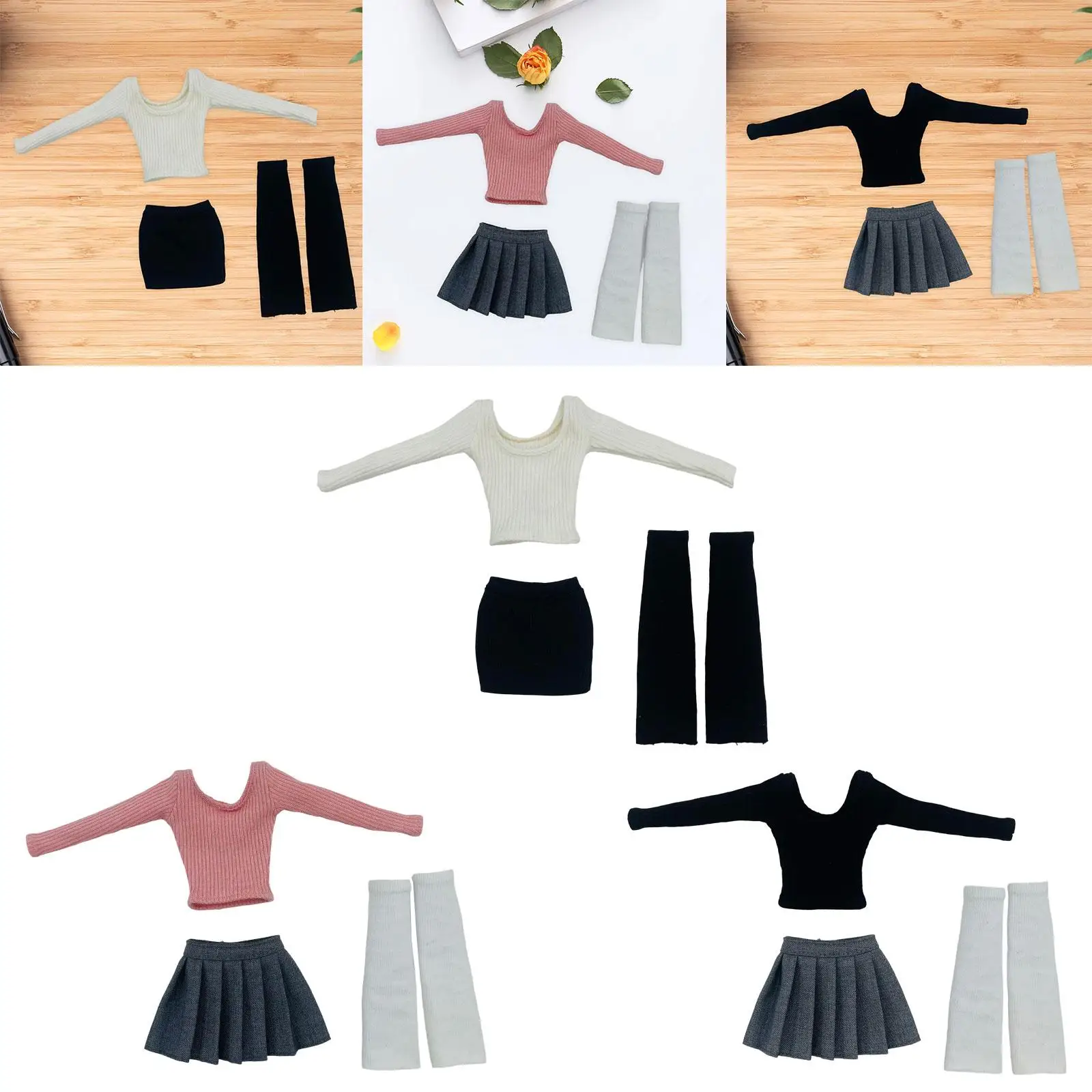 Long Sleeve 1:6 Women Tube Top Female Doll Chest Wrap for 12'' Female Action Figure
Long Sleeve 1:6 Women Tube Top Female Doll Chest Wrap for 12'' Female Action Figure