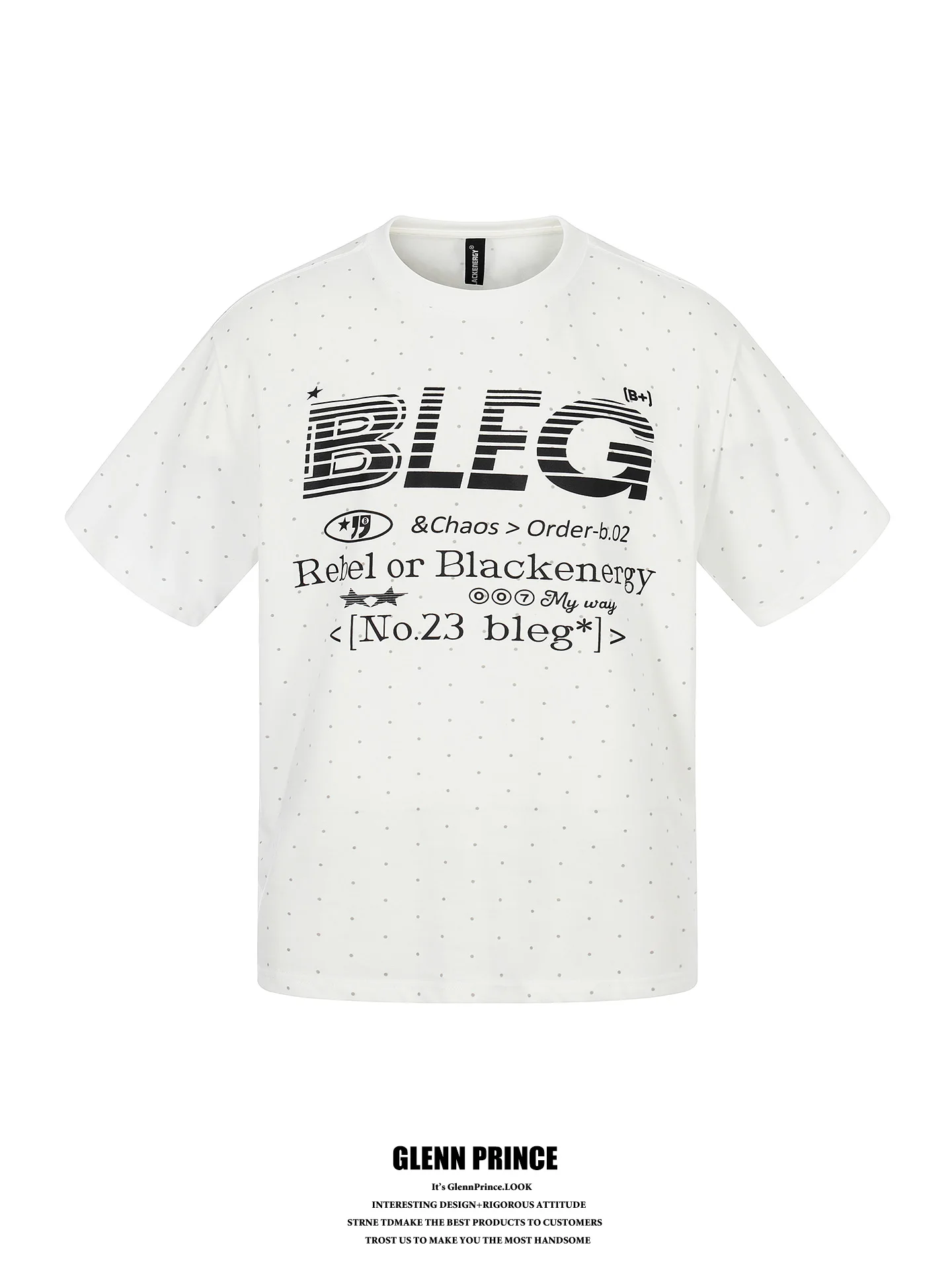 GPstudio Men's Short Sleeve T-shirt Pure Cotton Letter Print Polka Dot Loose Fit Summer New Style Casual round Neck Top
GPstudio Men's Short Sleeve T-shirt Pure Cotton Letter Print Polka Dot Loose Fit Summer New Style Casual round Neck Top