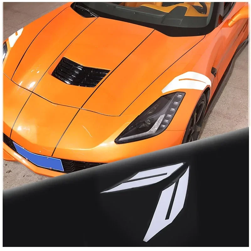 For Chevrolet Corvette C7 2014-2019 PVC car headlight decorative stickers exterior molding modification accessories 2Pcs
For Chevrolet Corvette C7 2014-2019 PVC car headlight decorative stickers exterior molding modification accessories 2Pcs