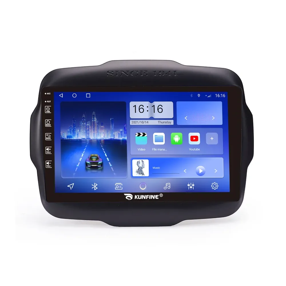 For Jeep Renegade 2016-2020 9 Inch Headunit Device Double 2 Din Octa-Core Quad Car Stereo GPS Navigation Android Car Radio
For Jeep Renegade 2016-2020 9 Inch Headunit Device Double 2 Din Octa-Core Quad Car Stereo GPS Navigation Android Car Radio