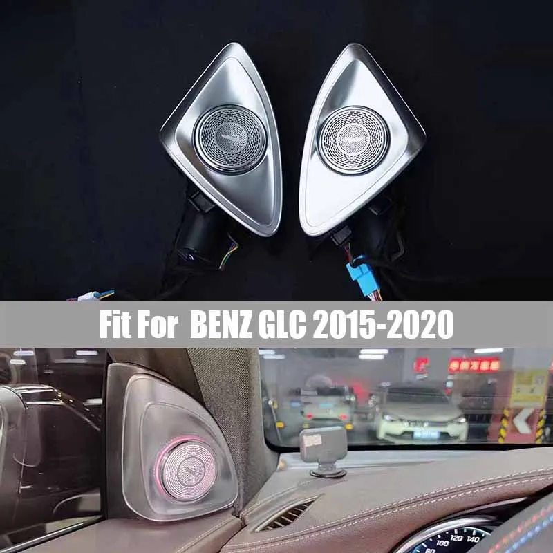 Car Interior 64 Colors Led Ambient Light 4D Rotary Tweeter Speaker Suitable for Mercedes Benz GLC 2015 2016 2017 2018 2019 2020
Car Interior 64 Colors Led Ambient Light 4D Rotary Tweeter Speaker Suitable for Mercedes Benz GLC 2015 2016 2017 2018 2019 2020