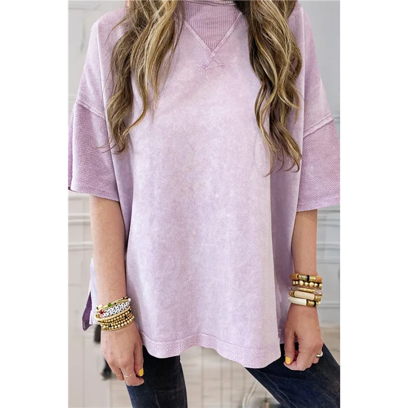 A83F-Oversized Tshirts Summer Short Sleeve Shirts Casual Loose Fit Basic Tees
A83F-Oversized Tshirts Summer Short Sleeve Shirts Casual Loose Fit Basic Tees