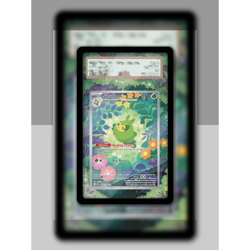 For Pokemon Card Display PTCG Swadloon Art Display Anime Keychain Game Collectibles Art Fans Acrylic Protective Case Toys Gift
For Pokemon Card Display PTCG Swadloon Art Display Anime Keychain Game Collectibles Art Fans Acrylic Protective Case Toys Gift