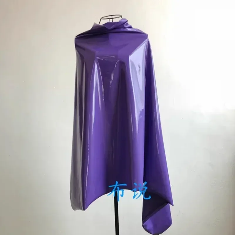 High Elasticity Purple Mirror Imitation Leather Fabric Extremely Bright Smooth Diy Sewing By The Meter Material
High Elasticity Purple Mirror Imitation Leather Fabric Extremely Bright Smooth Diy Sewing By The Meter Material
