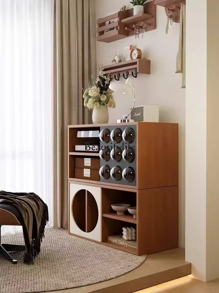 02-Medium-ancient style solid wood bookcase caused by Jimu, sofa side cabinet, back cabinet, bookshelf combination cabinet
02-Medium-ancient style solid wood bookcase caused by Jimu, sofa side cabinet, back cabinet, bookshelf combination cabinet