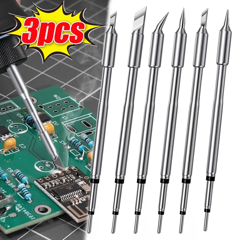 Universal Soldering Iron Tips Replacement Constant Temperature Solder Iron Head For Electronics Circuit Board Hand Repair Tools
Universal Soldering Iron Tips Replacement Constant Temperature Solder Iron Head For Electronics Circuit Board Hand Repair Tools