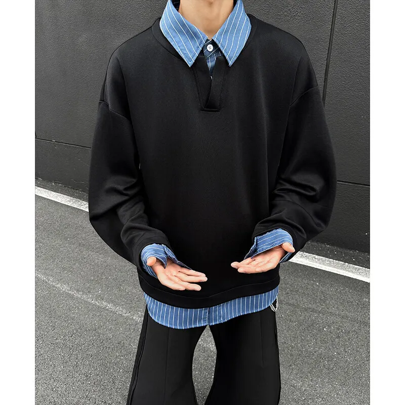 Spring Lapel Hoodie Men Fashion Striped Sweatshirt Men Streetwear Korean Loose Pullover Hoodie Mens Hoody Large Size 4XL
Spring Lapel Hoodie Men Fashion Striped Sweatshirt Men Streetwear Korean Loose Pullover Hoodie Mens Hoody Large Size 4XL