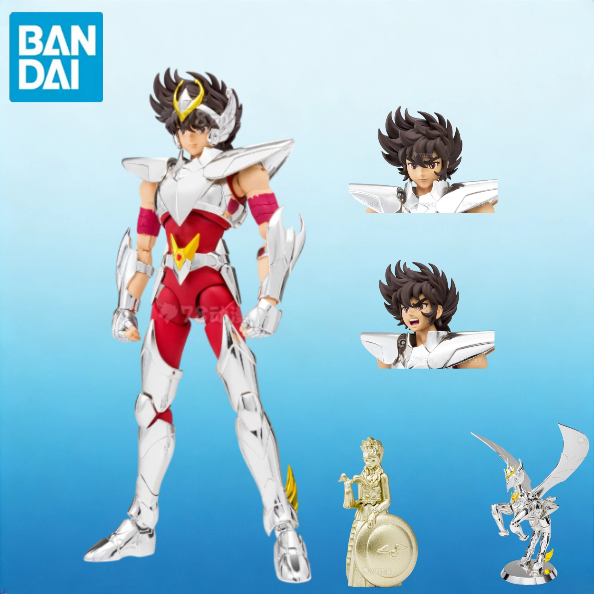 In-stock Bandai Saint Seiya Cloth Myth EX Bronze Pegasus Seiya (Final Bronze Cloth) Alloy Figure Model Collectible Gift
In-stock Bandai Saint Seiya Cloth Myth EX Bronze Pegasus Seiya (Final Bronze Cloth) Alloy Figure Model Collectible Gift